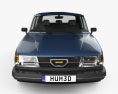 Saab 900 GLE combi 1994 3Dモデル front view
