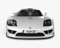 Saleen S7 Twin Turbo 2009 3d model front view