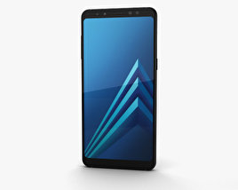 Samsung Galaxy A8 (2018) Black 3D model