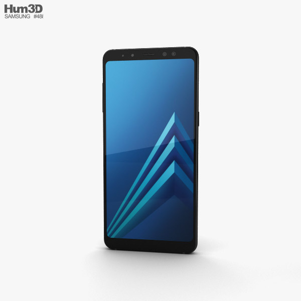 Samsung Galaxy A8 (2018) Black 3D модель