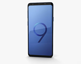 Samsung Galaxy S9 Plus Coral Blue Modèle 3D