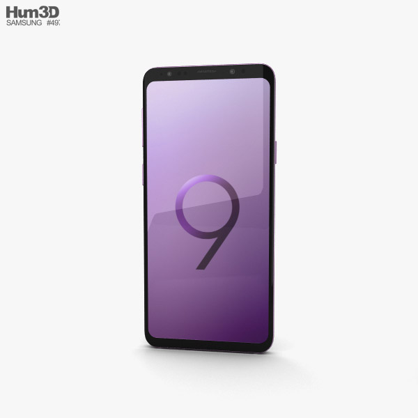 Samsung Galaxy S9 Plus Lilac Purple 3D model