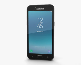 Samsung Galaxy J2 Pro 黑色的 3D模型