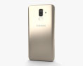 Samsung Galaxy J8 Gold 3d model