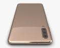 Samsung Galaxy A7 (2018) Gold 3D модель