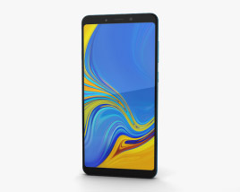 Samsung Galaxy A9 (2018) Lemonade Blue 3D model