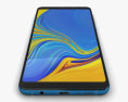 Samsung Galaxy A9 (2018) Lemonade Blue 3D模型