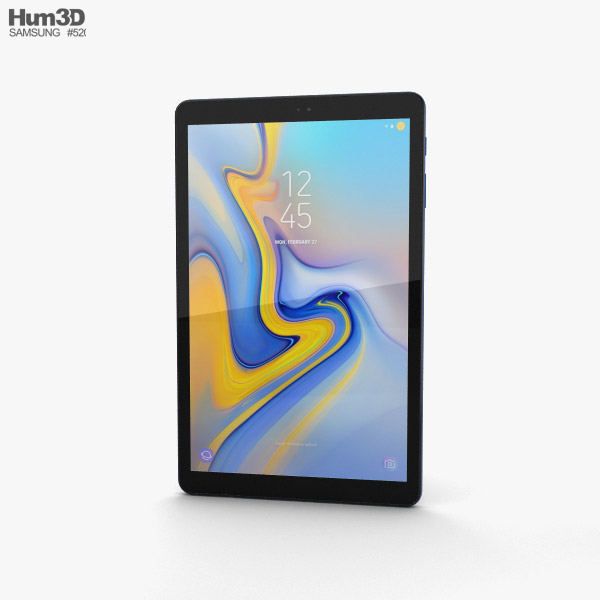 Samsung Galaxy Tab A 10.5 Blue 3D-Modell