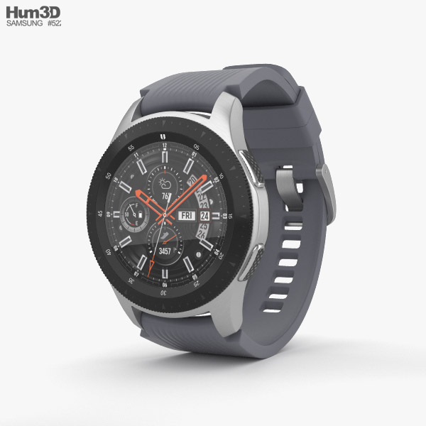 Samsung Galaxy Watch 46mm Basalt Gray 3D model