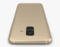 Samsung Galaxy A6 Gold 3D模型