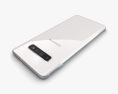 Samsung Galaxy S10 Plus Cerâmica Branca Modelo 3d