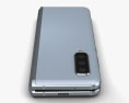 Samsung Galaxy Fold Space Silver 3D 모델 