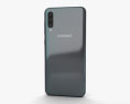 Samsung Galaxy A50 黑色的 3D模型