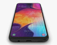 Samsung Galaxy A50 黑色的 3D模型