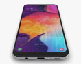 Samsung Galaxy A50 白い 3Dモデル