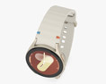 Samsung Galaxy Watch7 Cream 40mm Sport Band 3D 모델 