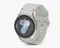 Samsung Galaxy Watch7 Silver 44mm Sport Band 3D模型