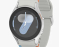 Samsung Galaxy Watch7 Silver 44mm Sport Band 3d model