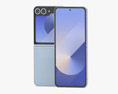 Samsung Galaxy Flip 6 Blue Modello 3D