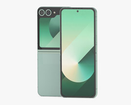 Samsung Galaxy Flip 6 Mint 3Dモデル
