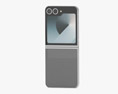 Samsung Galaxy Flip 6 Silver Shadow 3D 모델 