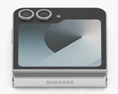 Samsung Galaxy Flip 6 Silver Shadow 3D模型