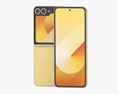 Samsung Galaxy Flip 6 Yellow 3D 모델 