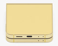 Samsung Galaxy Flip 6 Yellow 3Dモデル