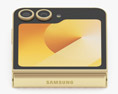Samsung Galaxy Flip 6 Yellow 3D-Modell