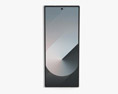 Samsung Galaxy Fold 6 Silver Shadow 3D 모델 