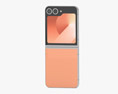 Samsung Galaxy Flip 6 Peach Modello 3D