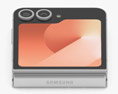 Samsung Galaxy Flip 6 Peach 3Dモデル