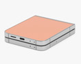 Samsung Galaxy Flip 6 Peach 3Dモデル