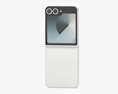 Samsung Galaxy Flip 6 White 3D 모델 