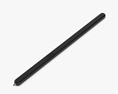 Samsung Galaxy Z Pen Fold Edition Black 3D 모델 