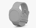 Samsung Galaxy Watch Ultra Titanium Gray Case Peakform Band Orange Modelo 3d