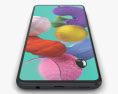 Samsung Galaxy A51 Schwarz 3D-Modell