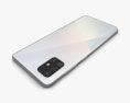 Samsung Galaxy A51 白色的 3D模型
