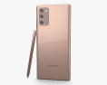 Samsung Galaxy Note20 Mystic Bronze Modello 3D