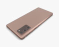Samsung Galaxy Note20 Mystic Bronze 3Dモデル