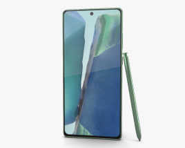 Samsung Galaxy Note20 Mystic Green Modèle 3D