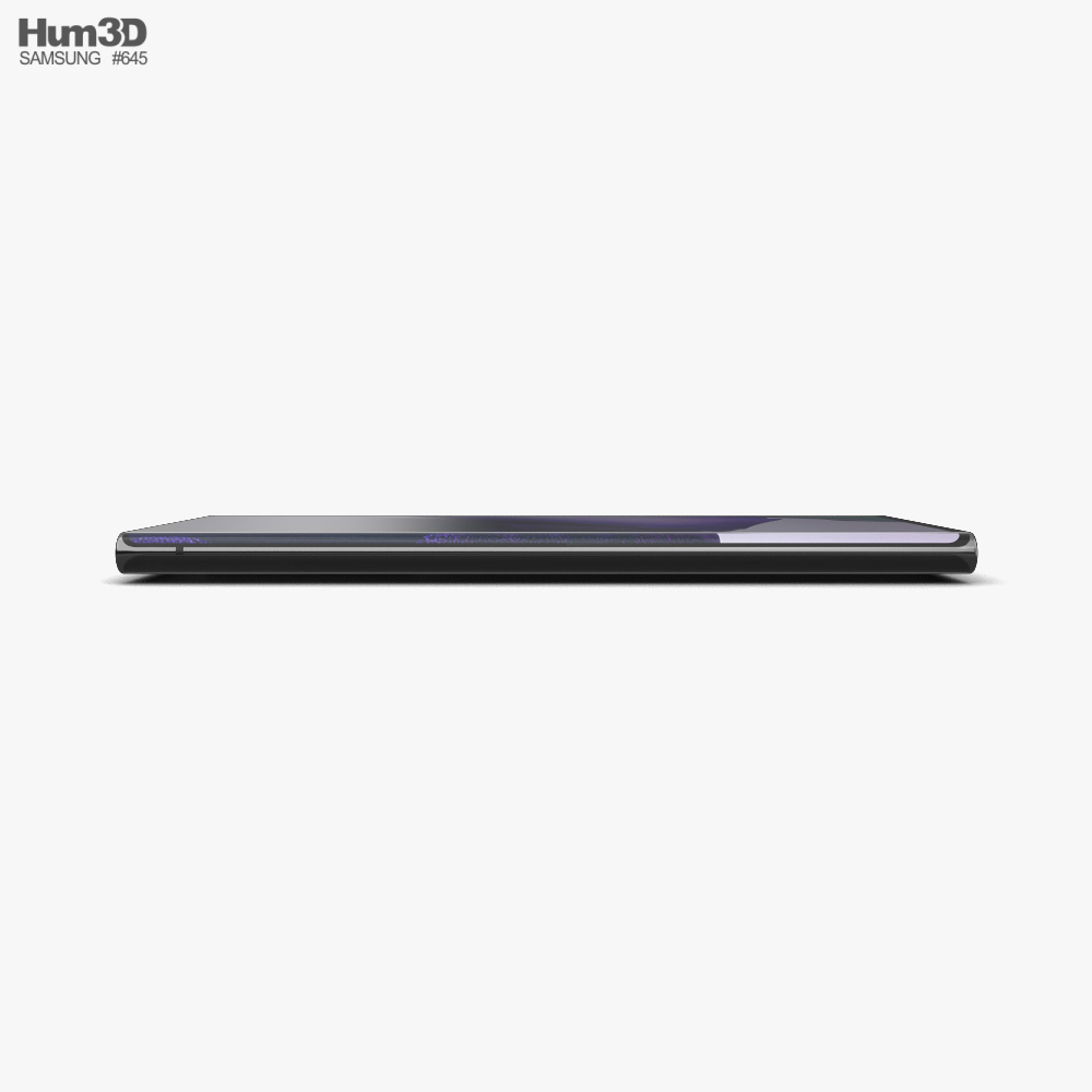 Samsung Galaxy Note20 Ultra Mystic Black modelo 3D - Baixar Electrónica no