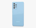 Samsung Galaxy A52 Awesome Blue 3d model