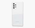 Samsung Galaxy A52 Awesome White Modello 3D