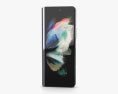Samsung Galaxy Z Fold3 Phantom Silver Modello 3D