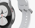 Samsung Galaxy Watch 4 Silver 3Dモデル