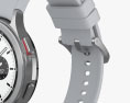 Samsung Galaxy Watch 4 Classic Silver 3Dモデル