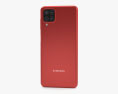 Samsung Galaxy A12 Red 3D 모델 
