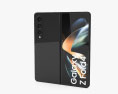 Samsung Galaxy Z Fold 4 Black 3D-Modell