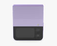Samsung Galaxy Z Flip 4 Bora Purple 3D 모델 